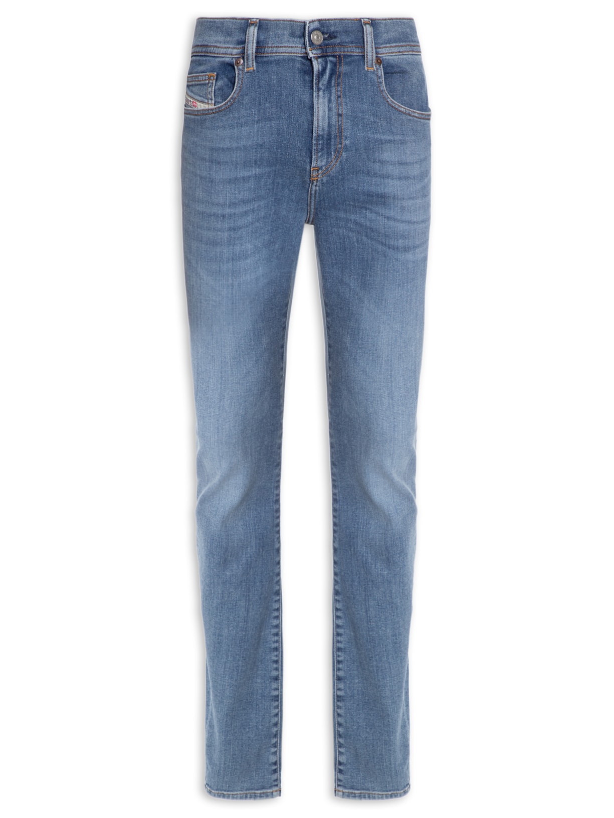 Calça Masculina Tecido Plano 1983 L.32 - Azul