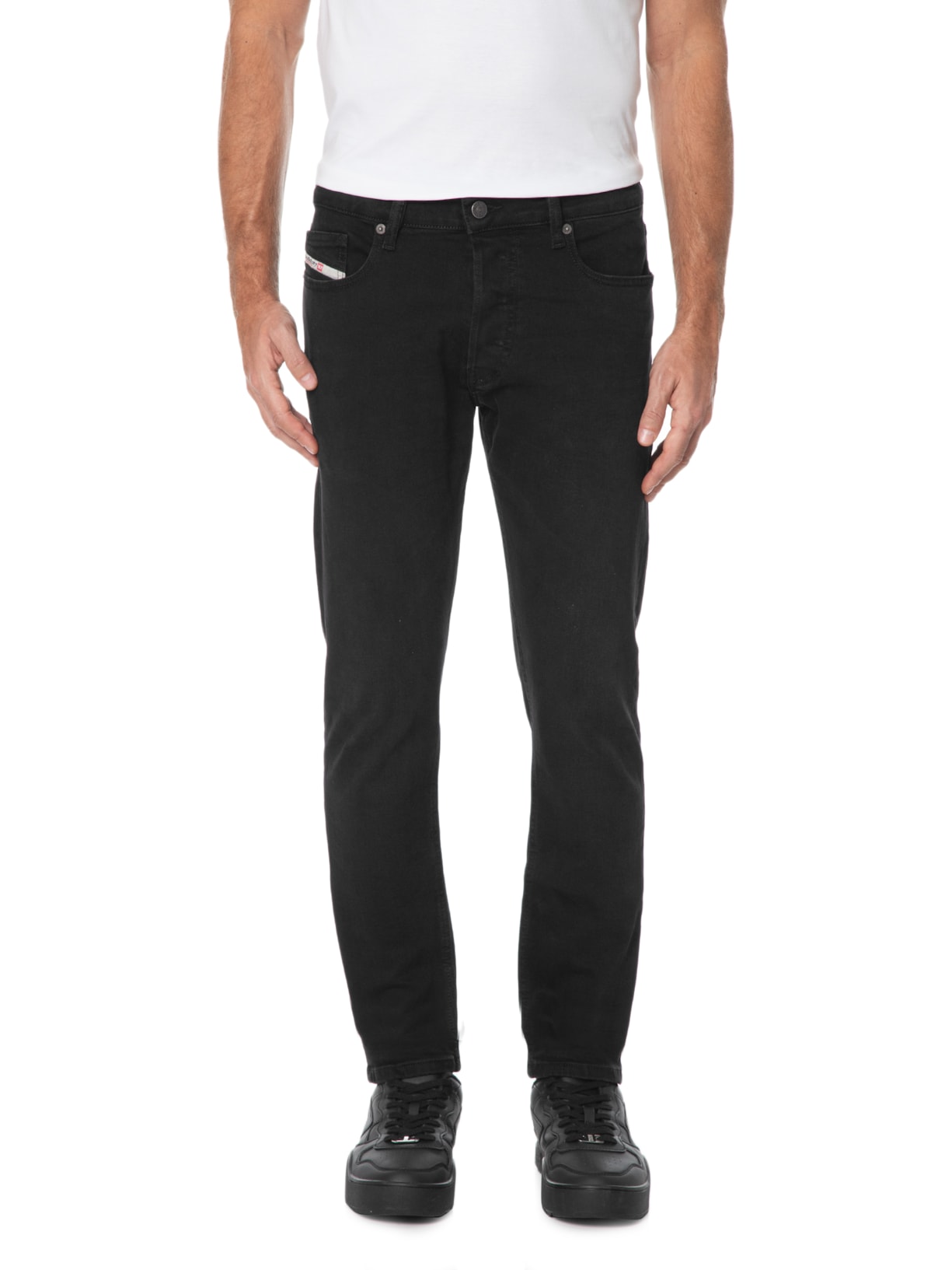 Calça Masculina Tecido Plano D-luster L.32 Preto Diesel