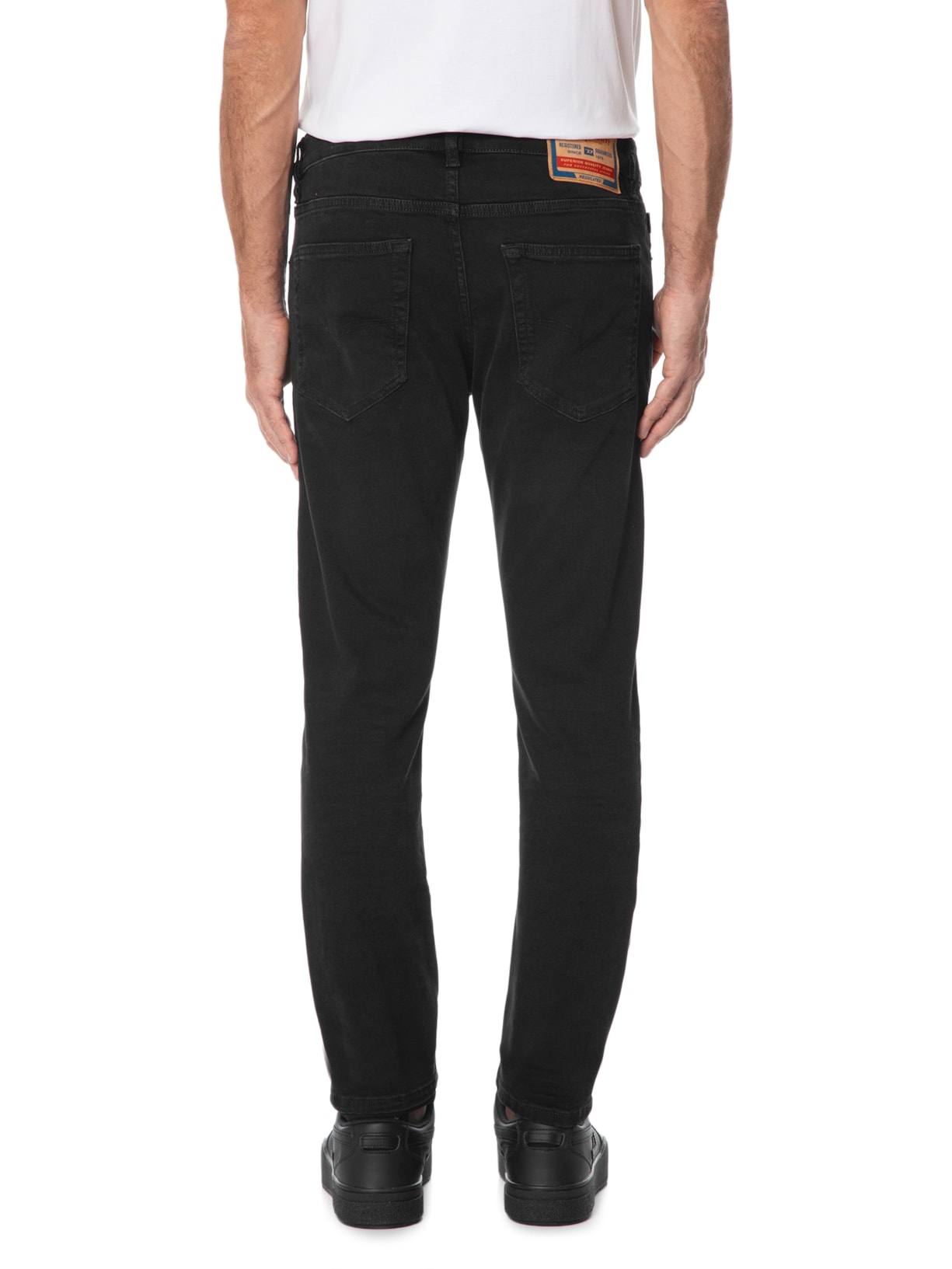 Calça Masculina Tecido Plano D-luster L.32 Preto Diesel