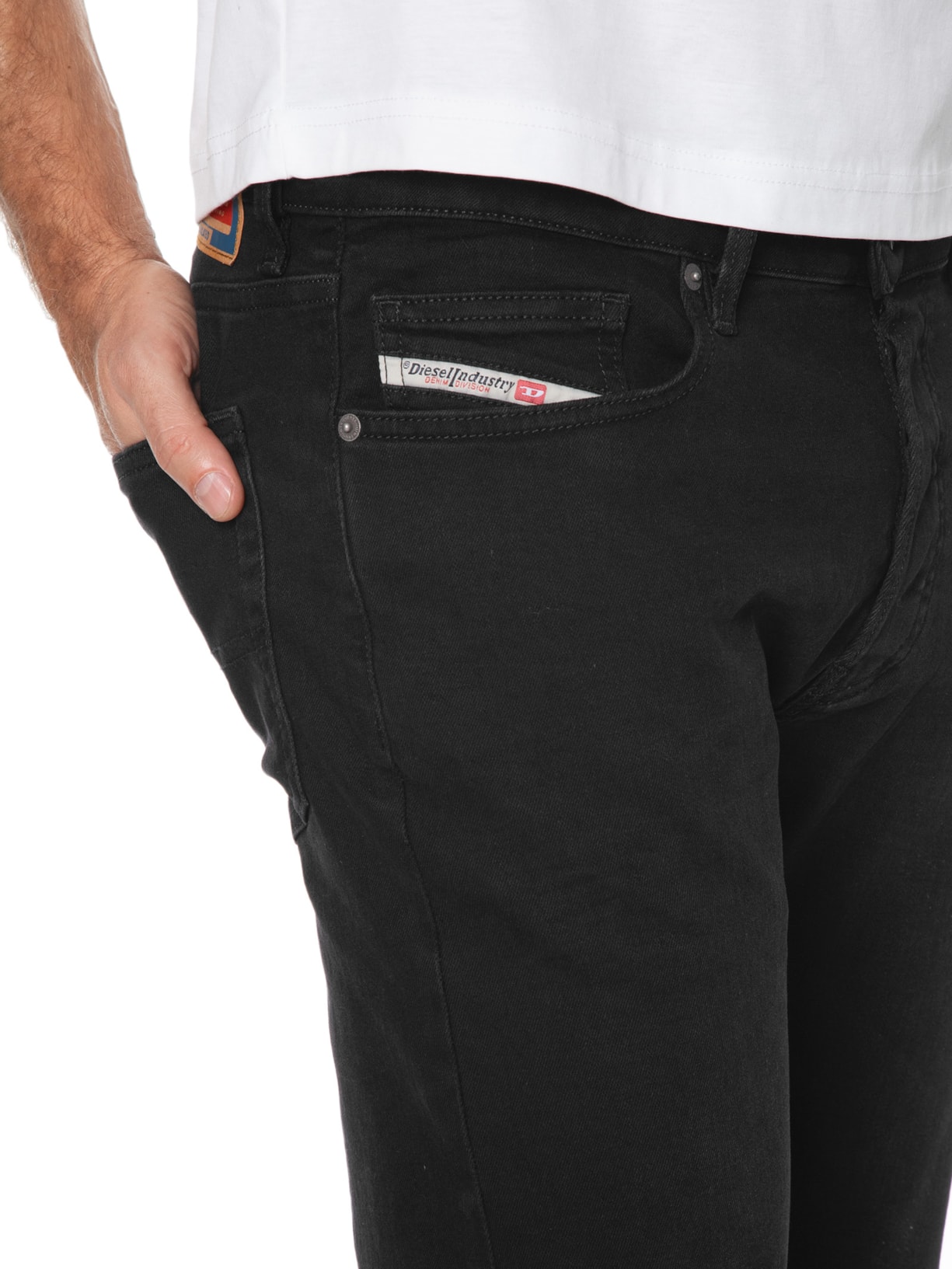 Calça Masculina Tecido Plano D-luster L.32 Preto Diesel