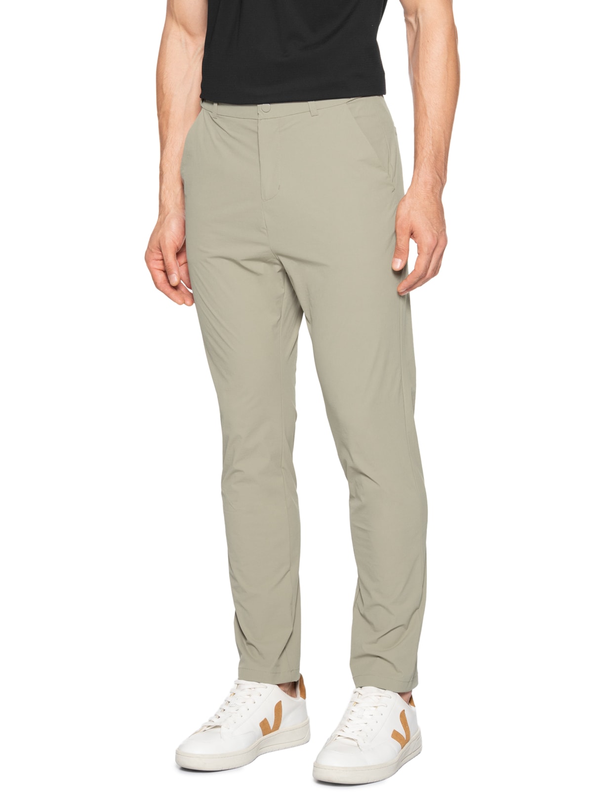 Calça Masculina Tecnologia Com Flexsens Bege '2 Essential