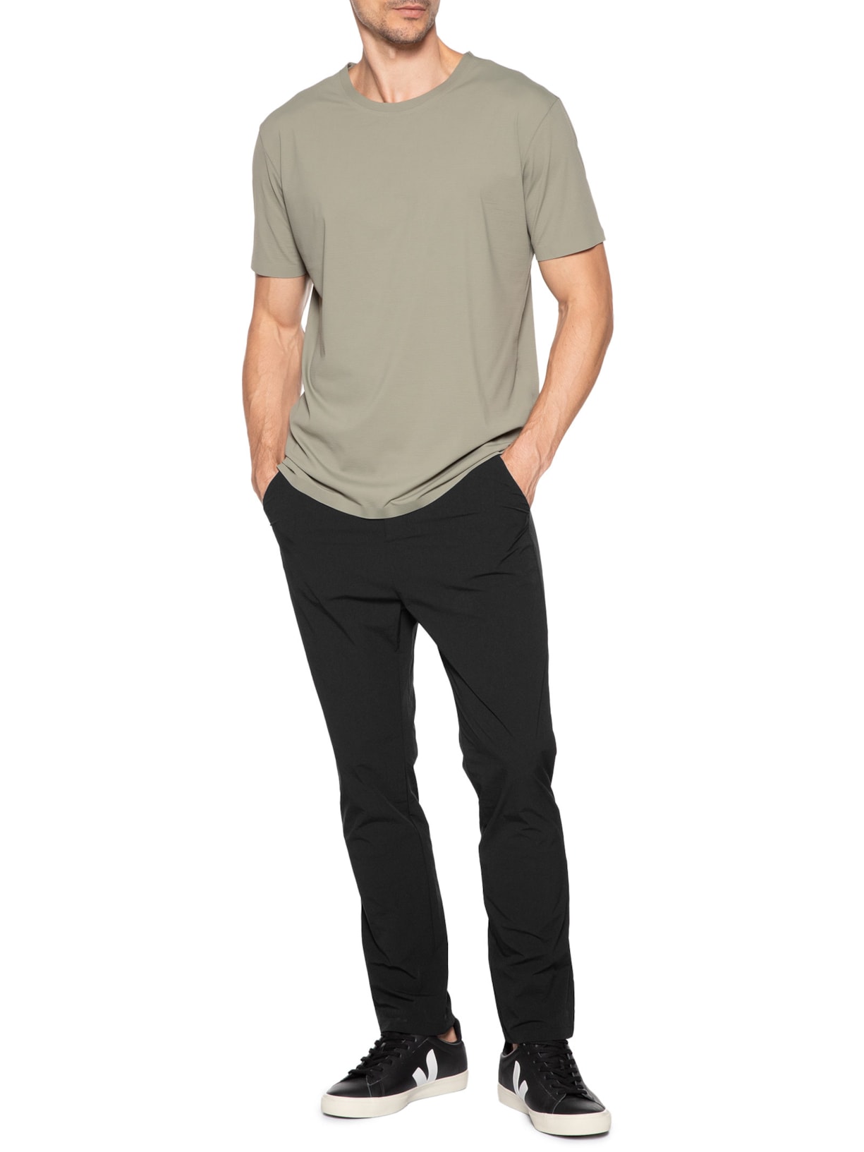 Calça Masculina Tecnologia Com Flexsens Preto '2 Essential