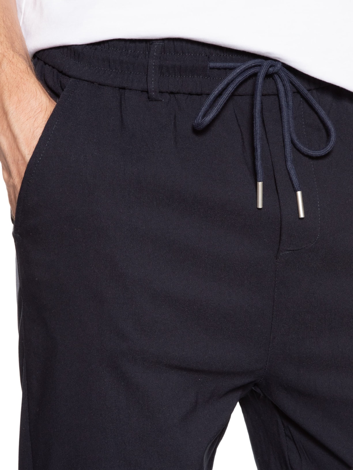 Calça Masculina Tecnológica Comfy Cós Elástico Azul '2 Essential