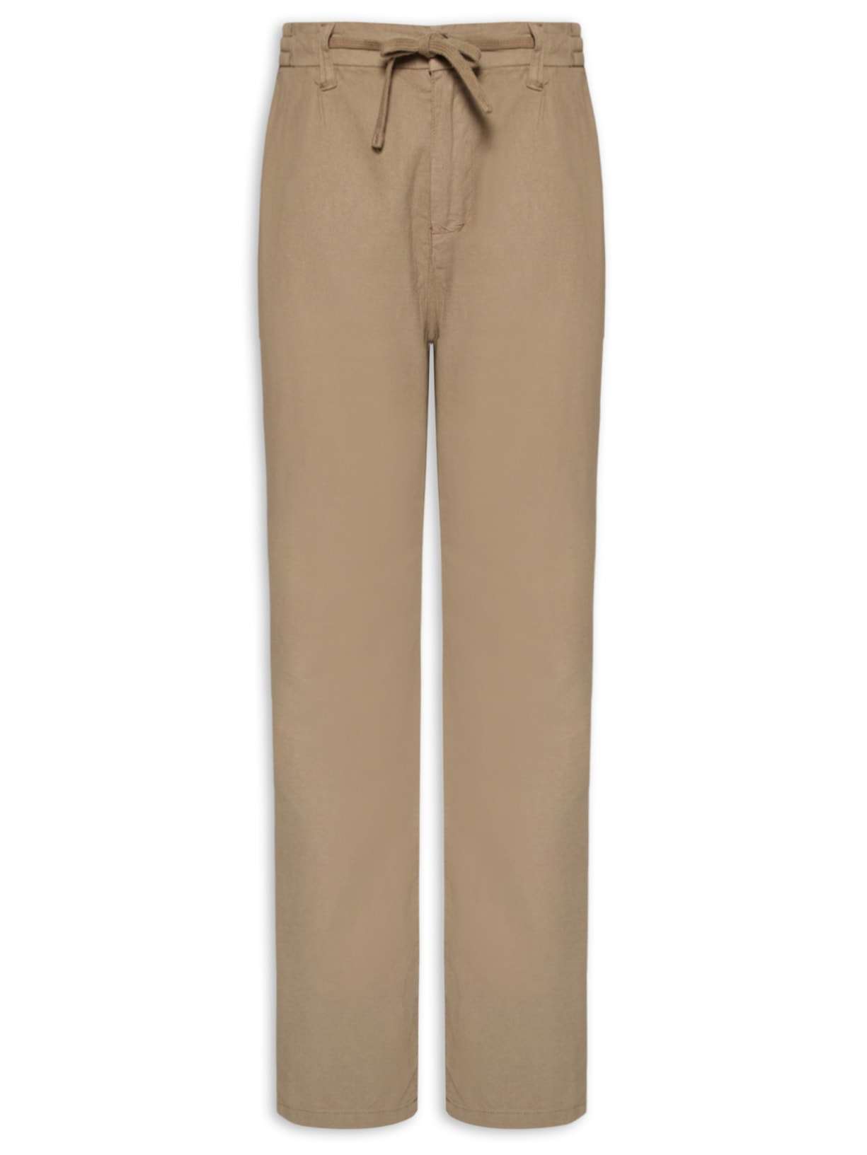 Calça Masculina Tintura Linen Bege  Jab