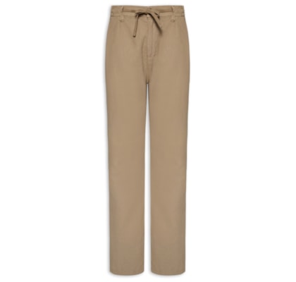 Calça Masculina Tintura Linen - Bege 