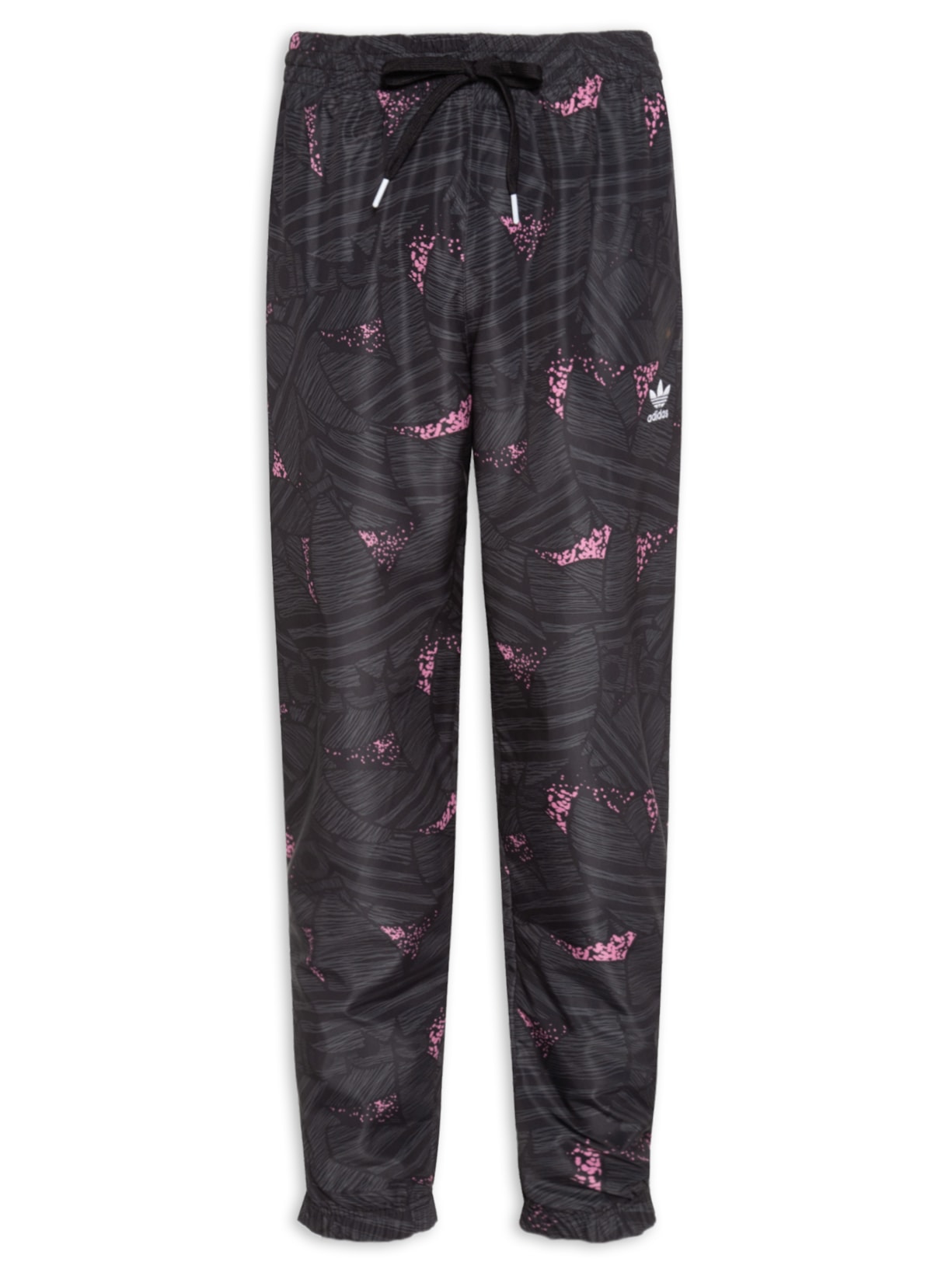 Calça Masculina Trefoil Aop - Preto