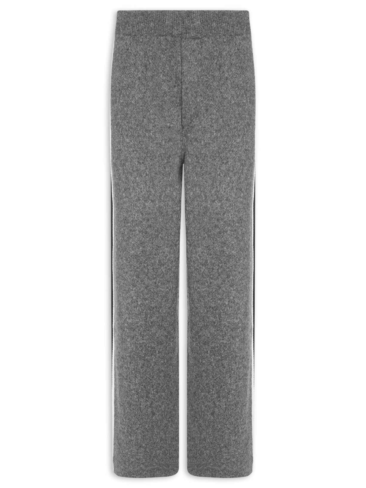 Calça Masculina Tricot Side Tape - Cinza