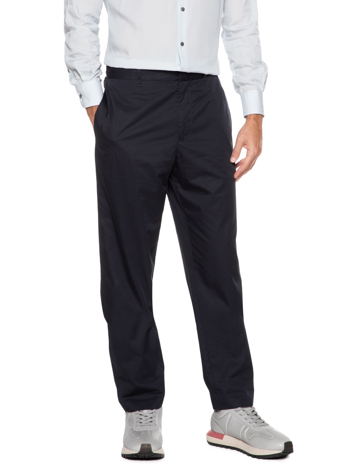 Calça Masculina Trouser Azul Emporio Armani