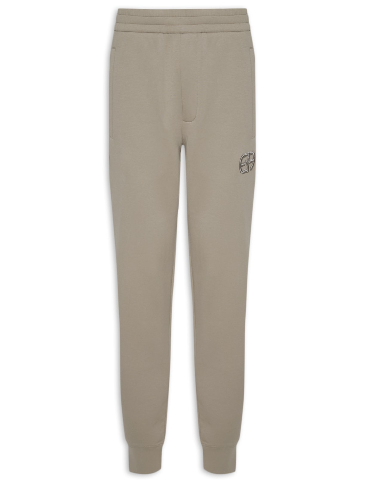 Calça Masculina Trouser Logo - Bege