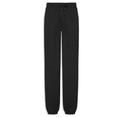 Calça Masculina Troy Cuffed Jogger Moletom - Preto
