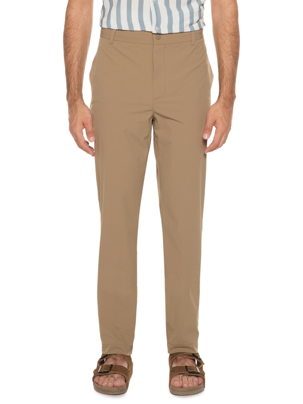 Calça Masculina Urban Easy Tech Marrom Foxton