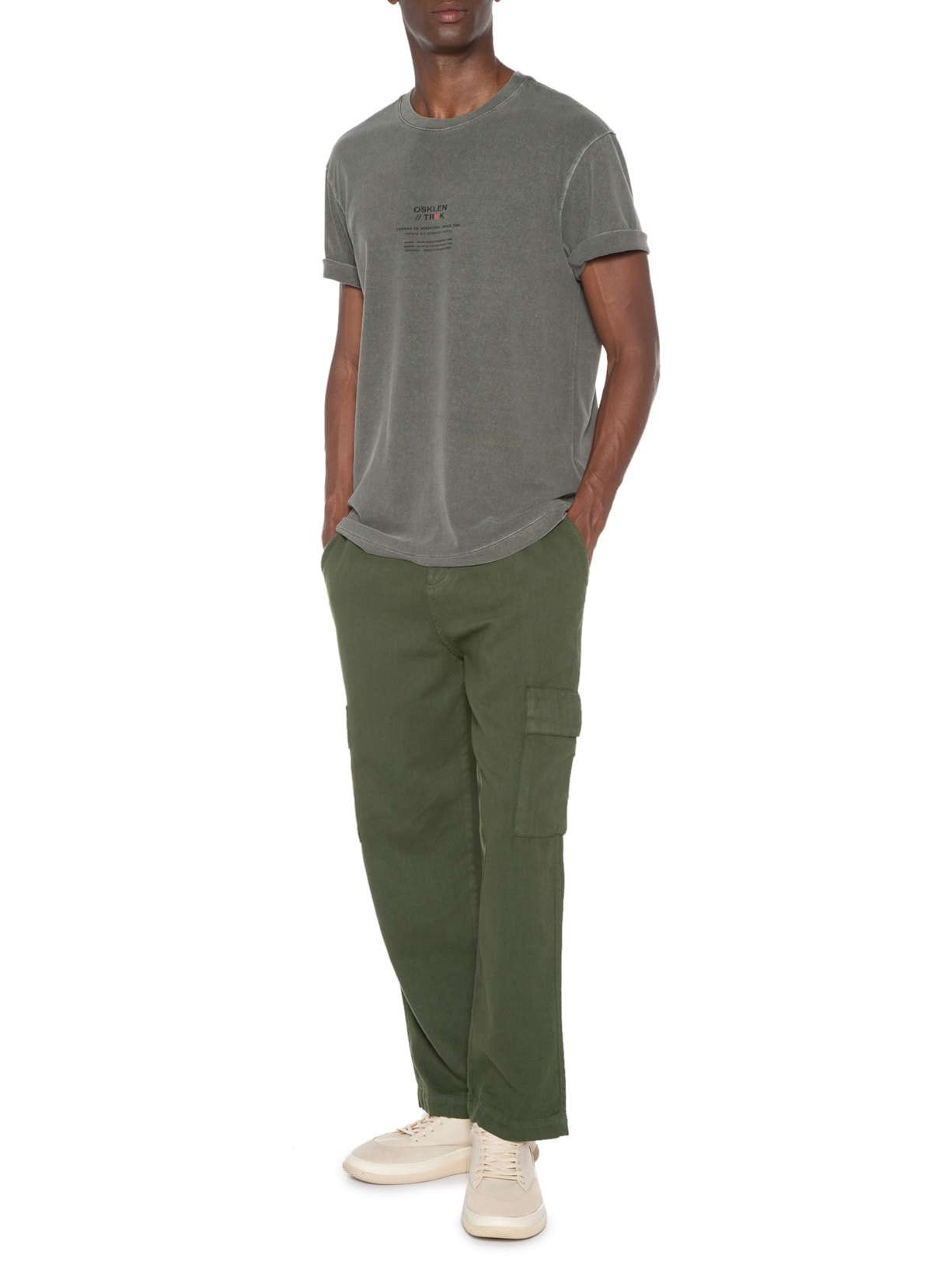 Calça Masculina Utility Hemp Verde Osklen