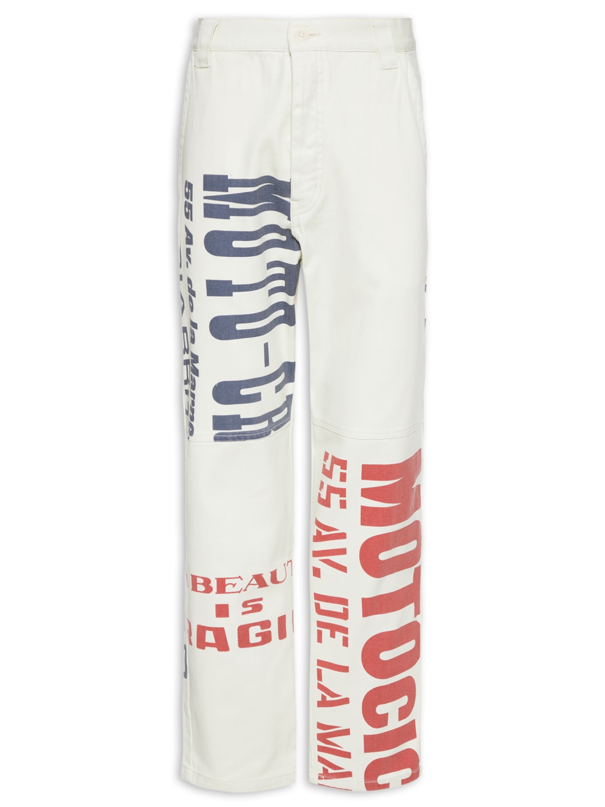 Calça Masculina Worker Fragile - Branco