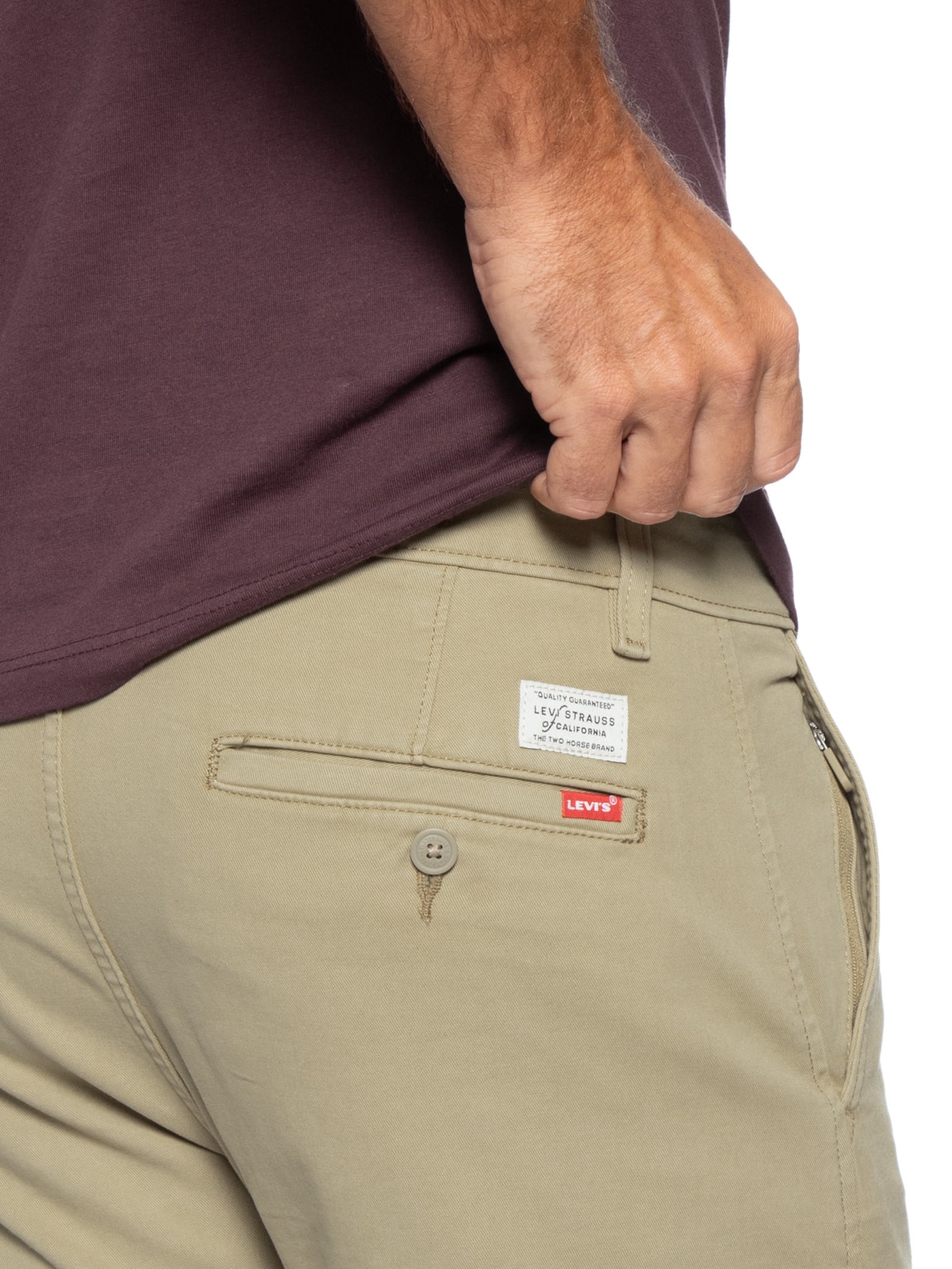Calça Masculina XX Chino Slim II Bege Levi's