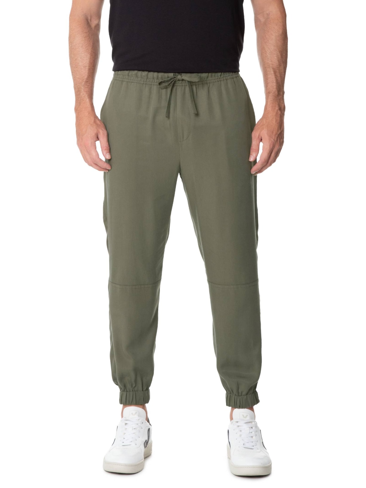 Calça Masuclina Liocel Elástico Verde Handred