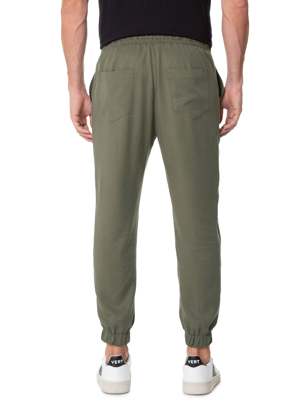 Calça Masuclina Liocel Elástico Verde Handred