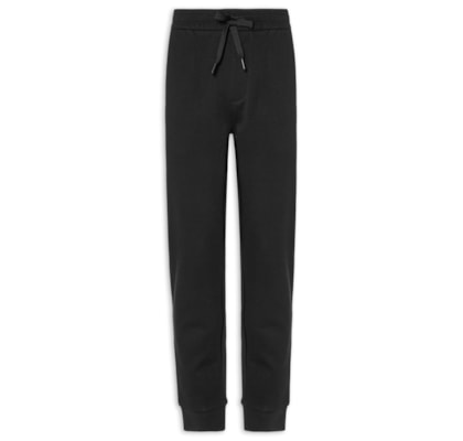 Calça Moletom Masculina AX Bordado - Preto