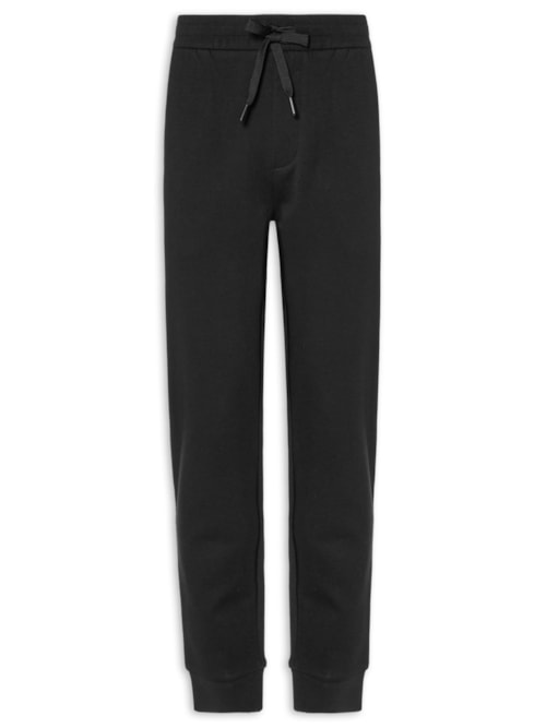 Calça Moletom Masculina AX Bordado - Preto