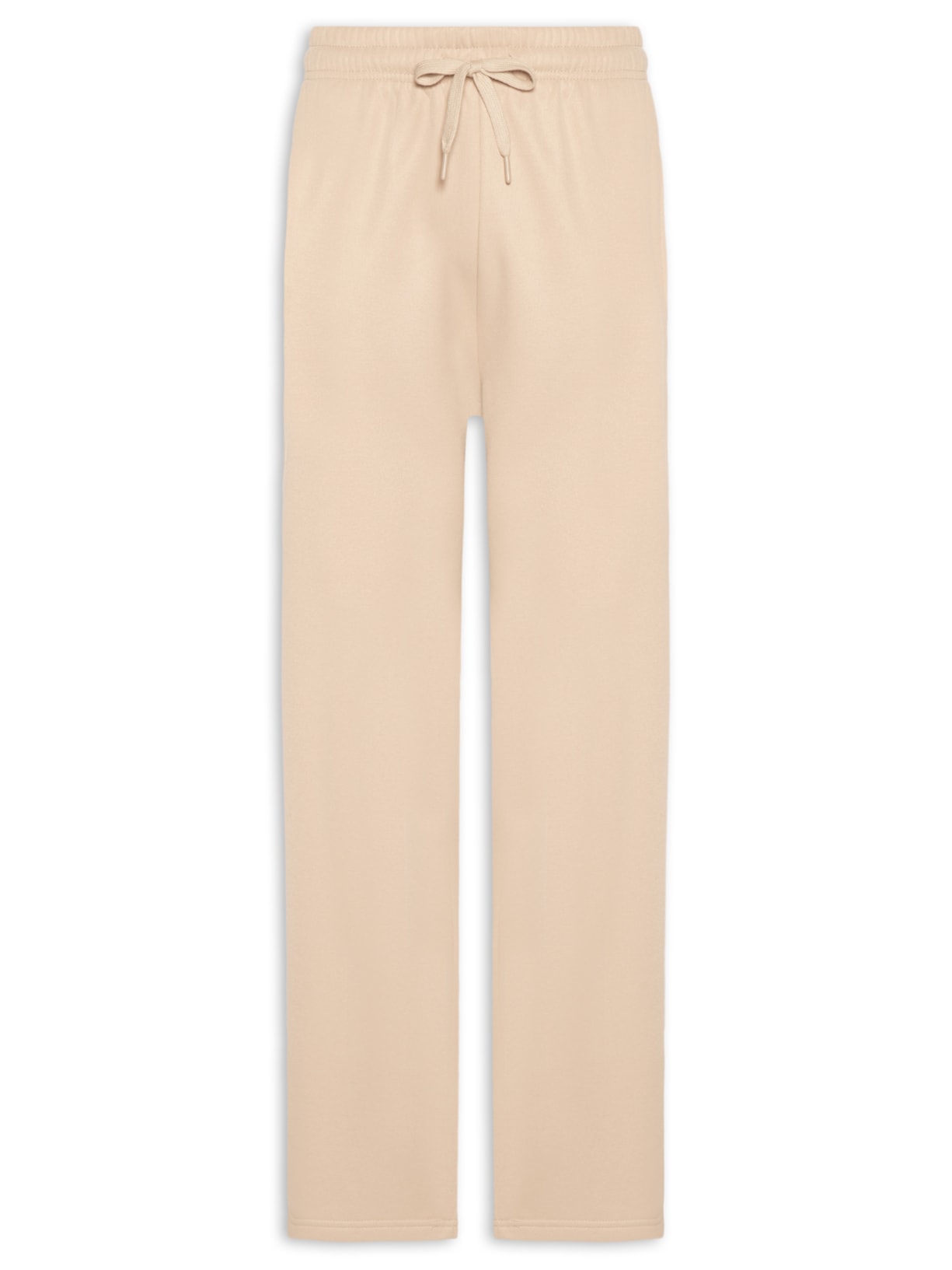 Calça Moletom Masculina Básica Bege Basiq Men