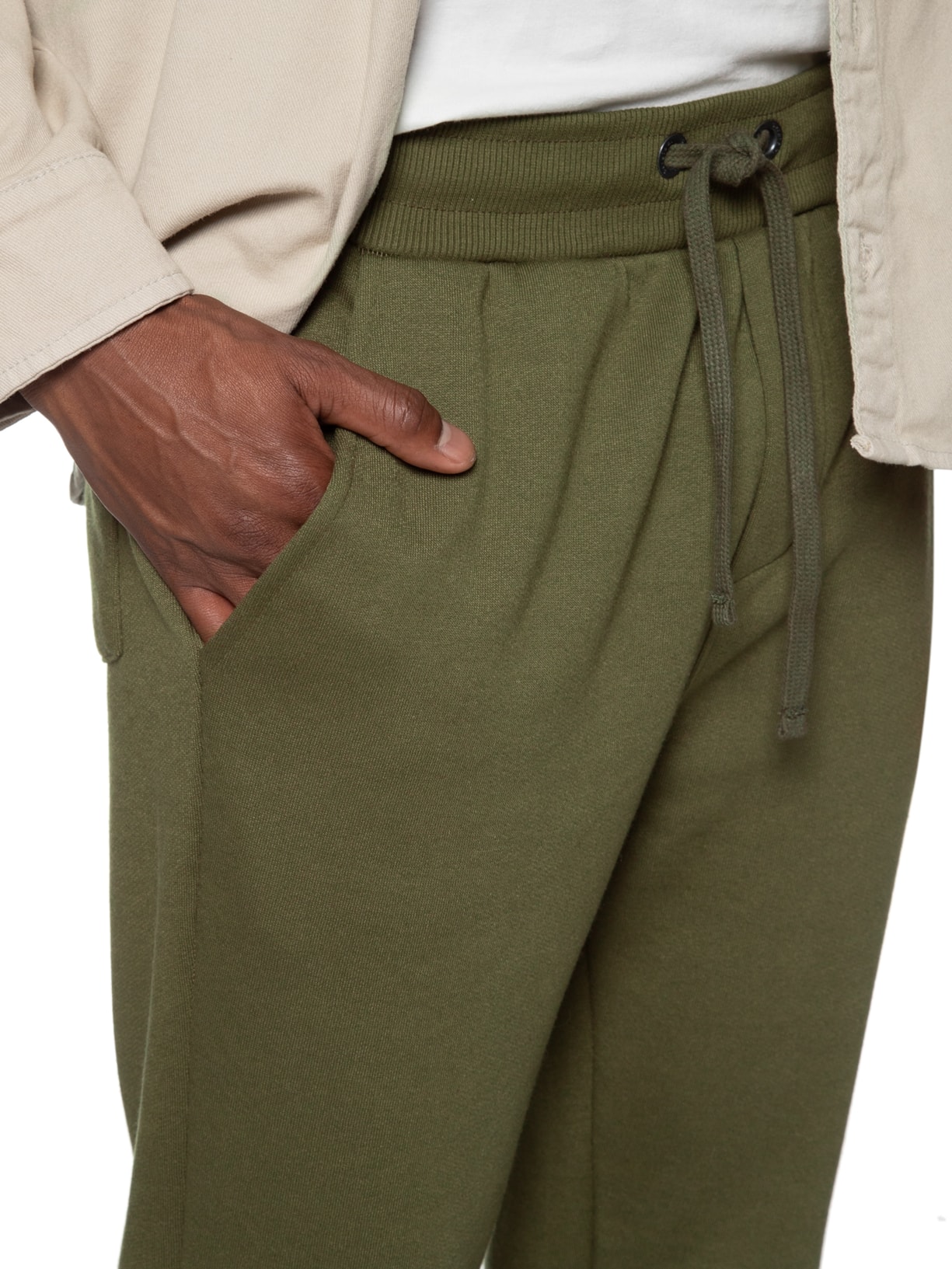 Sergio K Calça Moletom Masculina Básica Verde