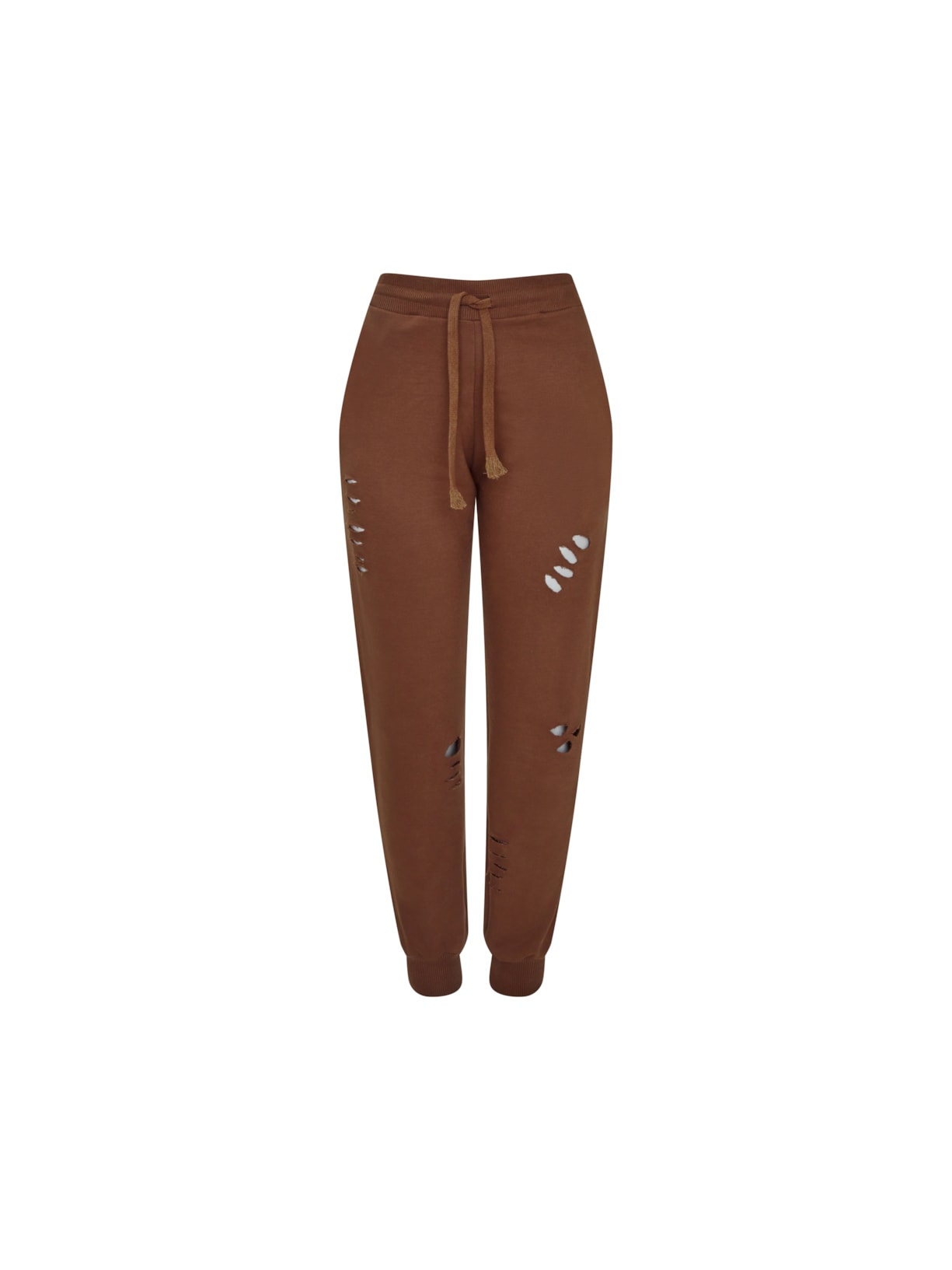 Calça Moletom Stoned - Marrom