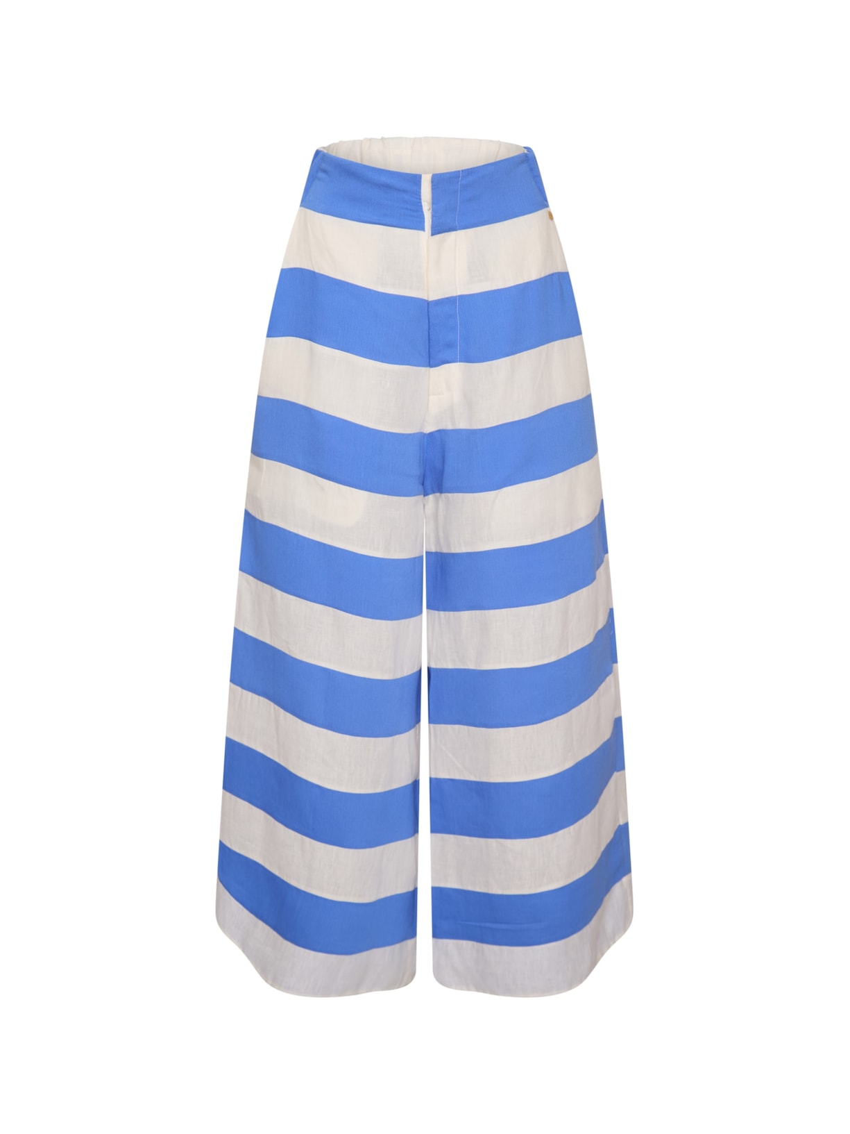 Calça Pantacourt De Upcycling Marinière Suntime