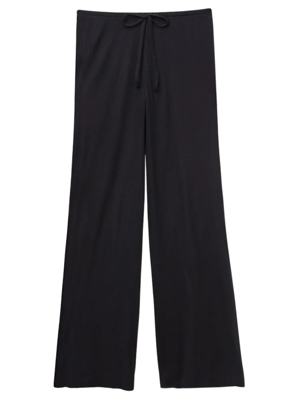 Calça Pantalona Em Ultranatural Com Cashmere Preto Intimissimi