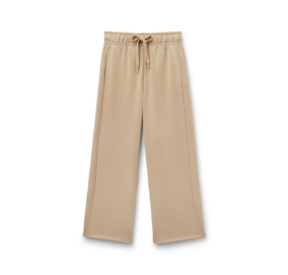 Calça Pantalona Luxe Lounge - Bege