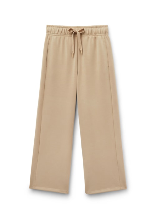 Calça Pantalona Luxe Lounge - Bege