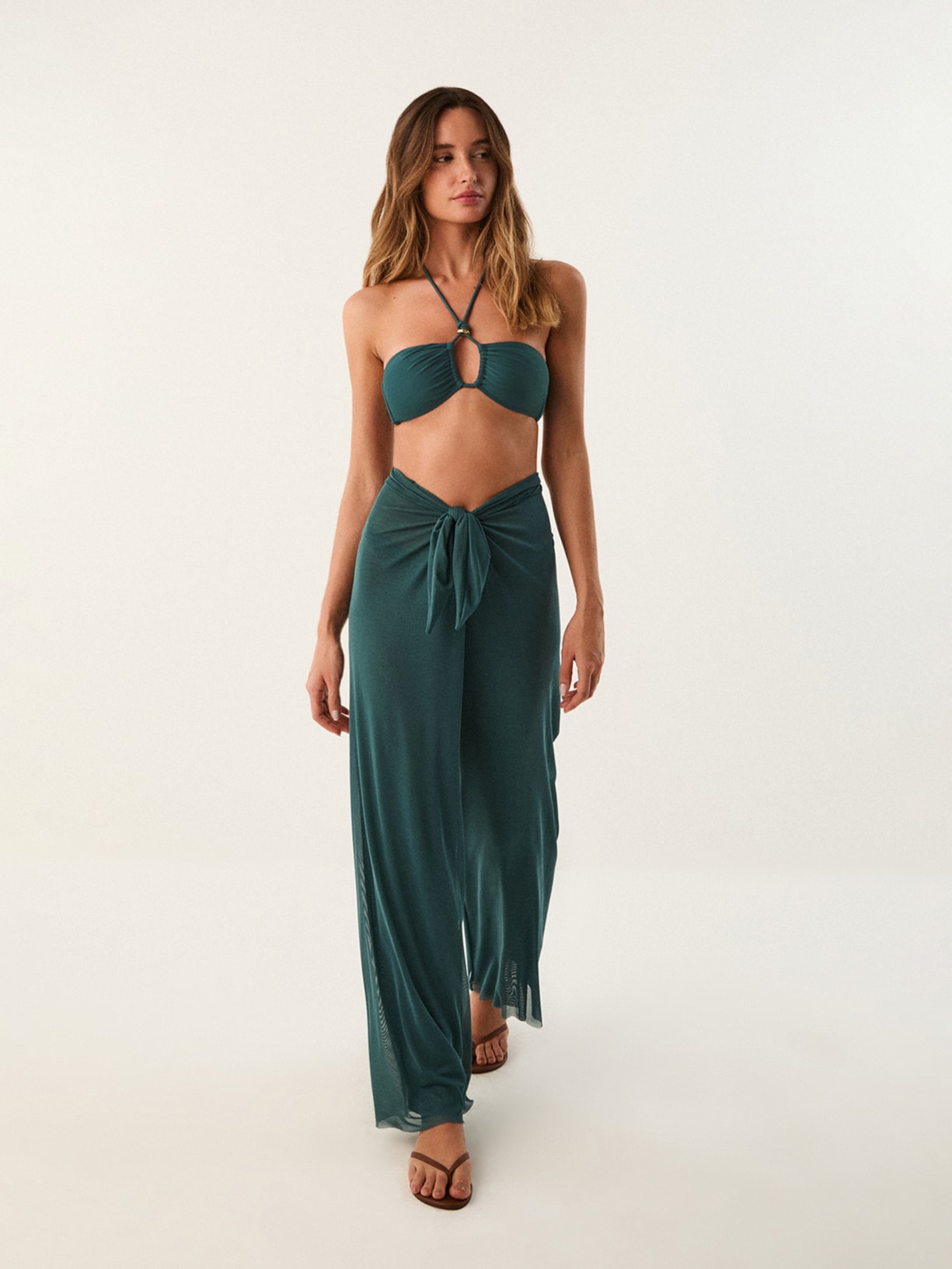 Calça Pareo Feminina Verde Vix