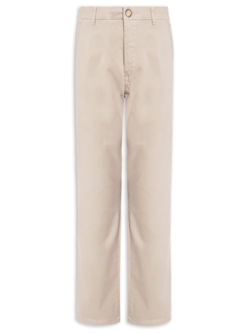 Calça Reta Casual Masculina Iron – Cinza