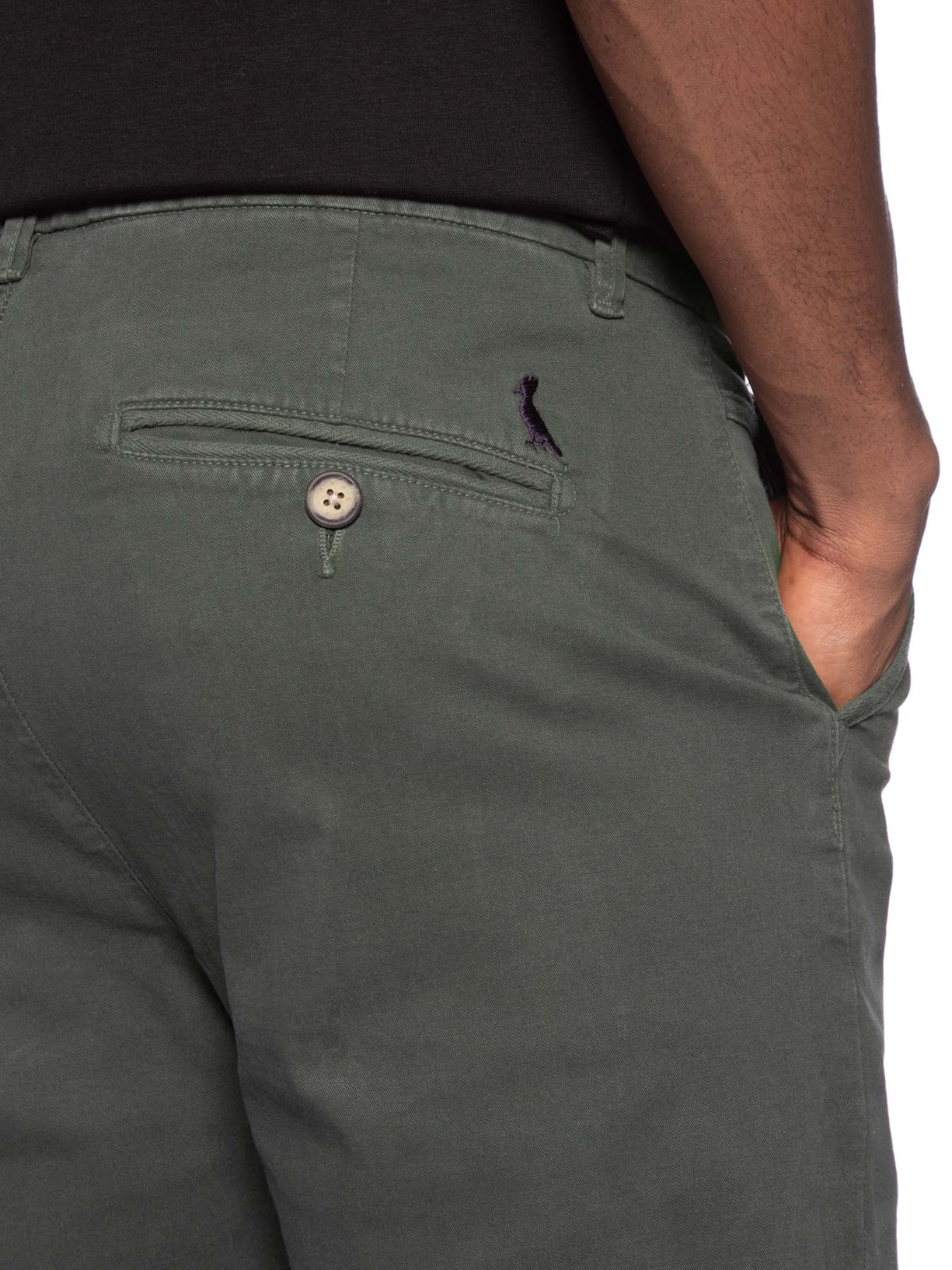 Calça Reta Casual Masculina – Cinza Reserva