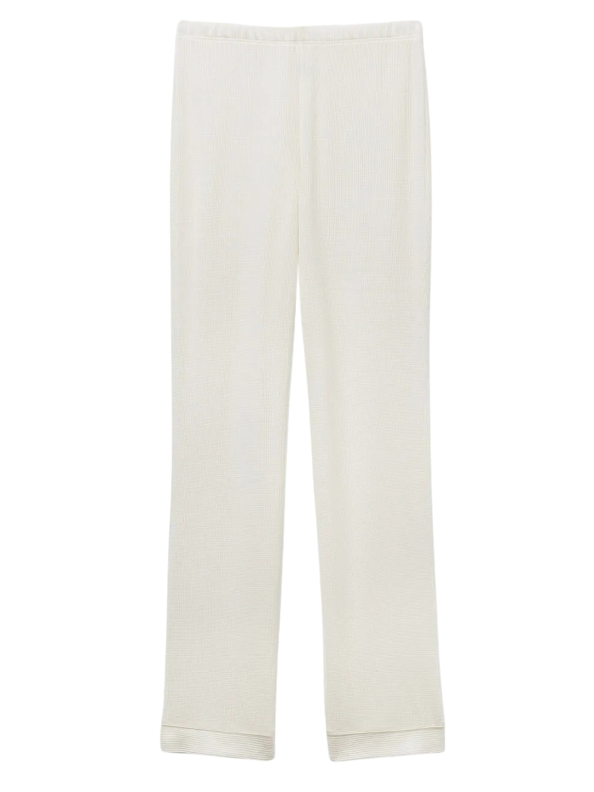 Calça Reta Glisten In The Light - Marfim
