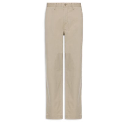 Calça Reta Jeans Masculina Reta STFBEDFORDP-FLAT-PANT Stretch Twill- Bege