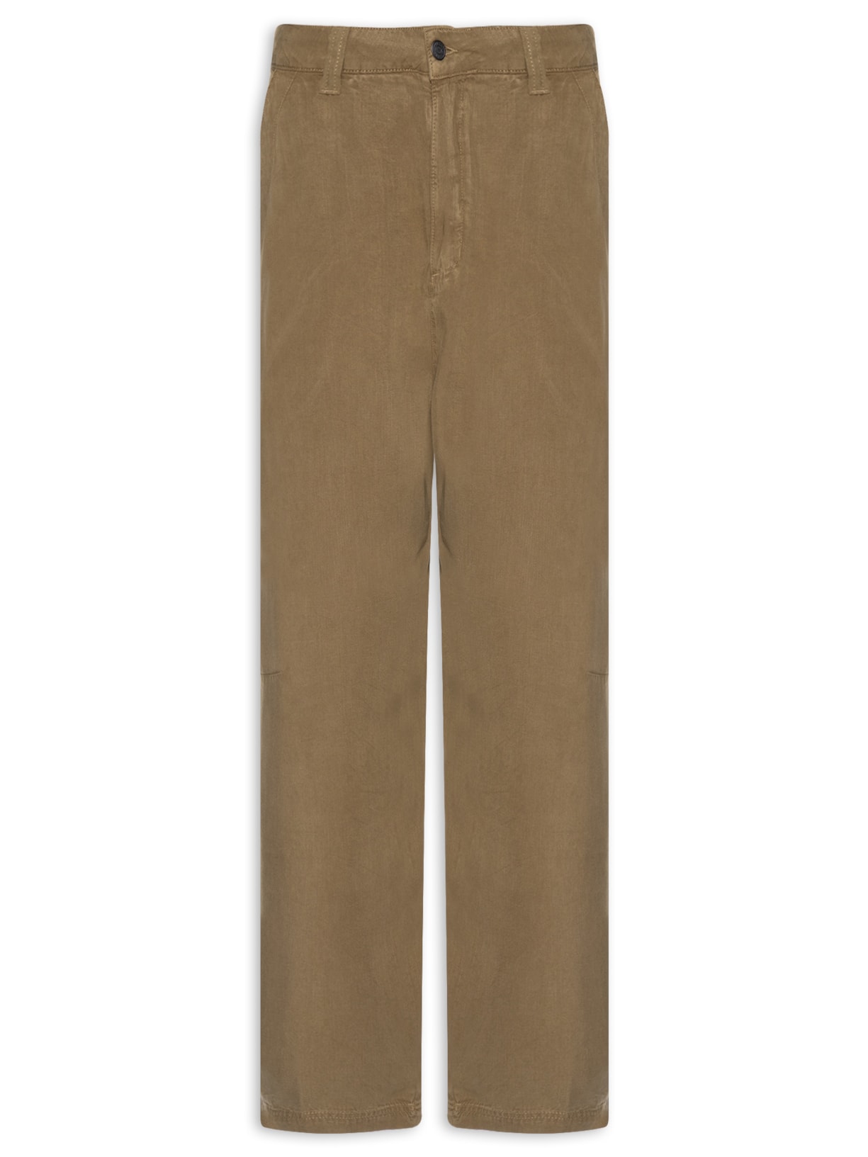 Calça Reta Masculina Over Used Utility Marrom Osklen