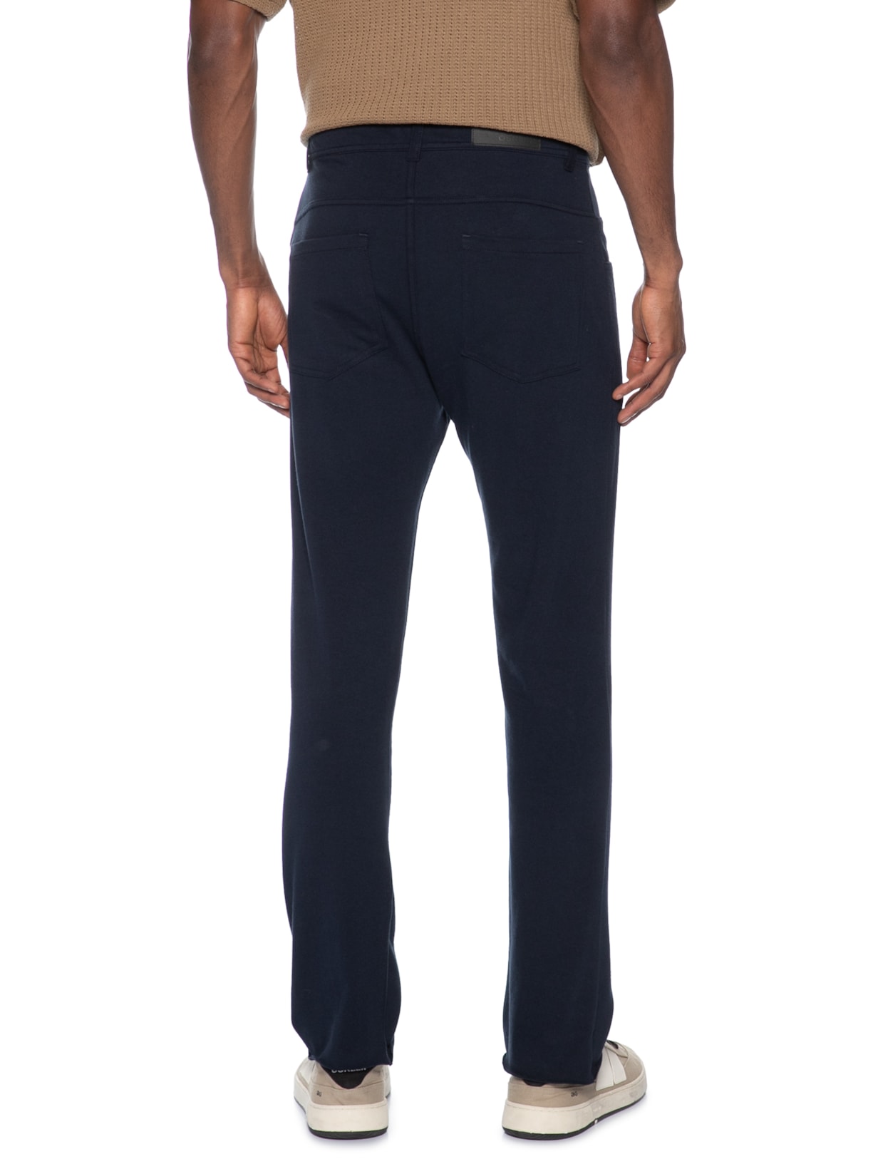 Calça Reta Masculina Supercomfort Five Pockets Azul Osklen