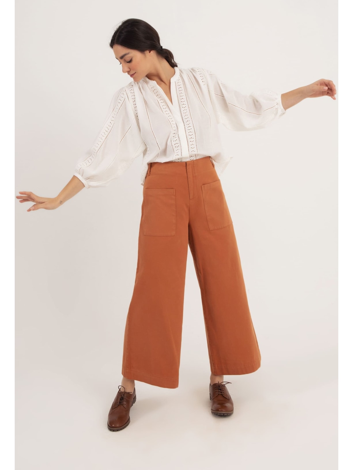 Calça Sarja Terra Cabana Crafts