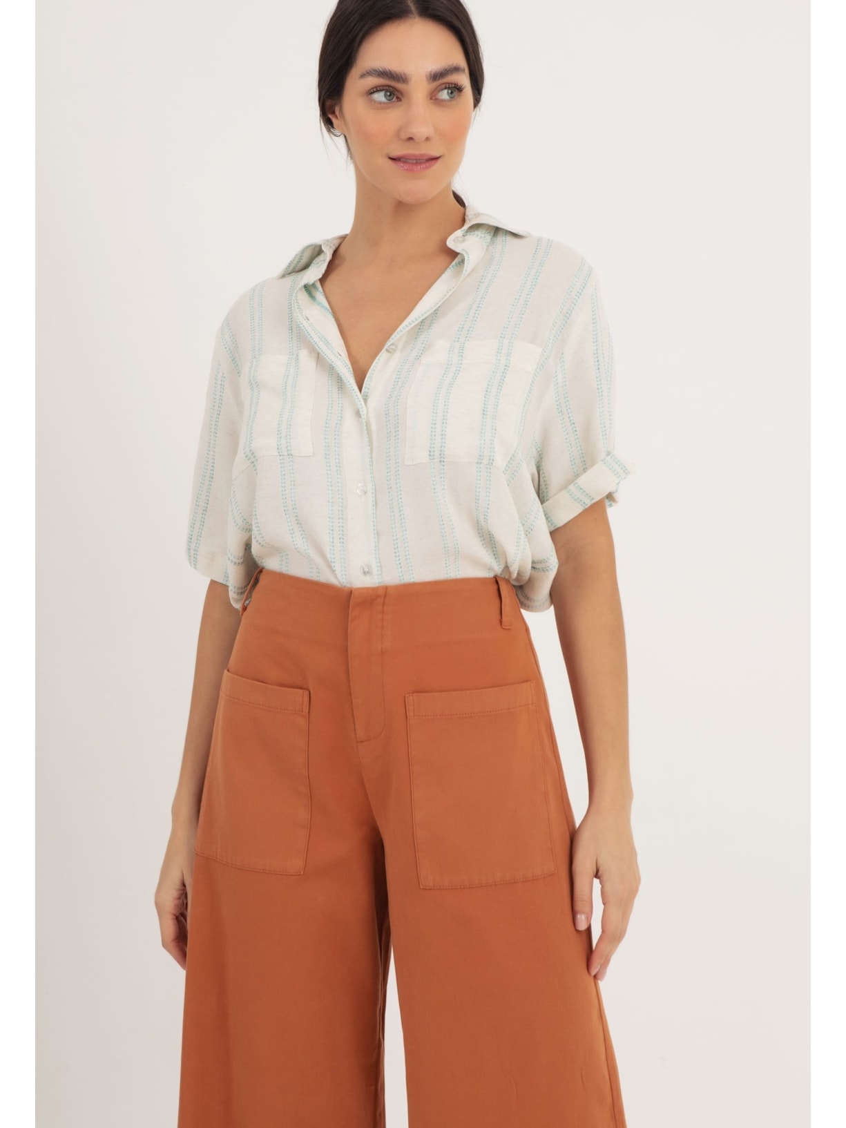 Calça Sarja Terra Cabana Crafts