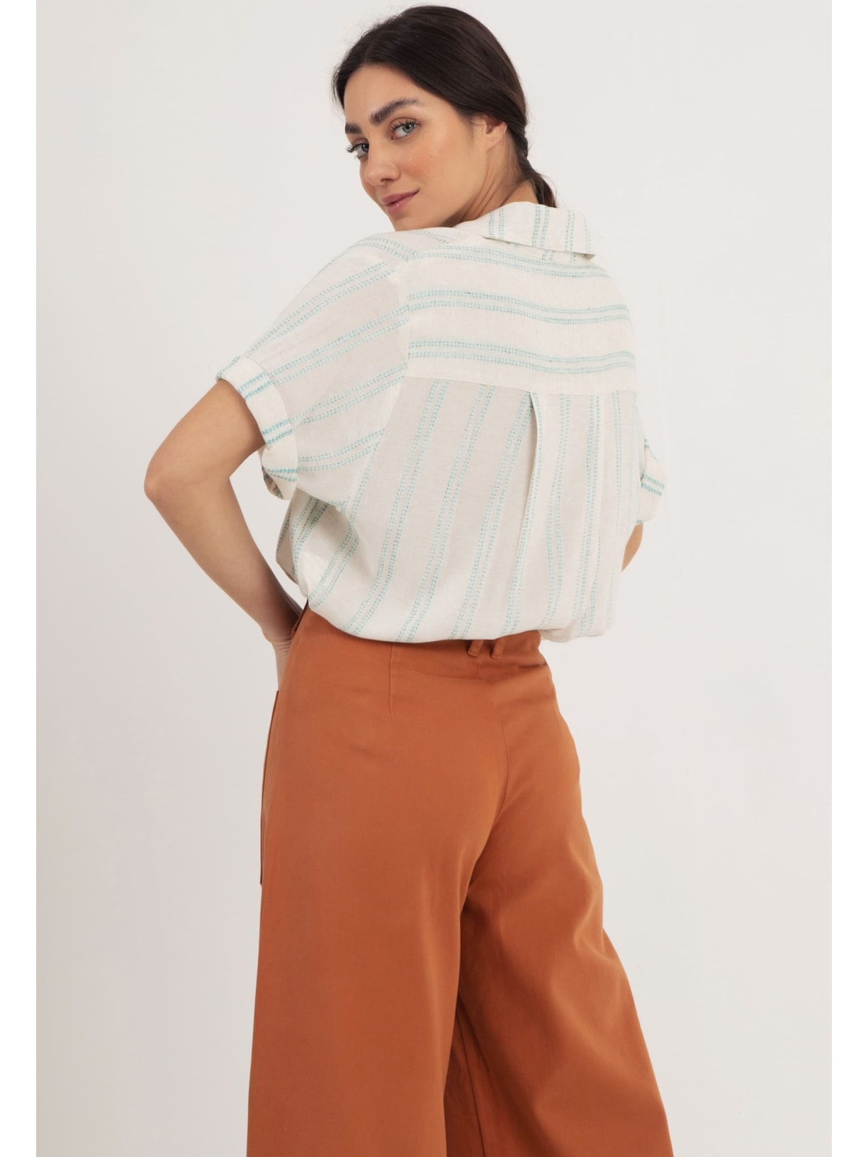 Calça Sarja Terra Cabana Crafts