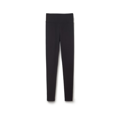 Calça Skinny Canelada Com Cashmere - Preto