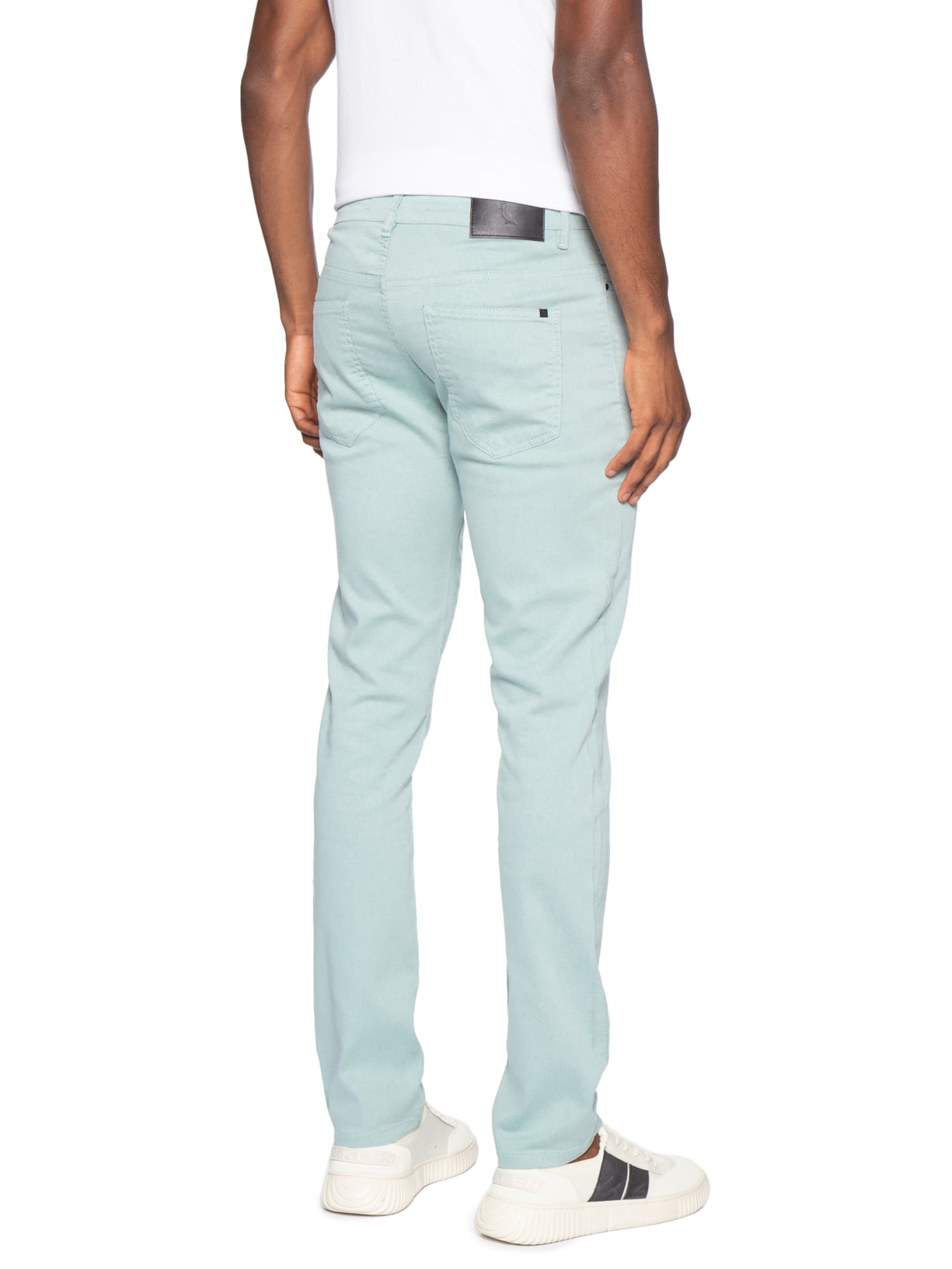 Calça Skinny Jeans Masculina Color Azul Reserva