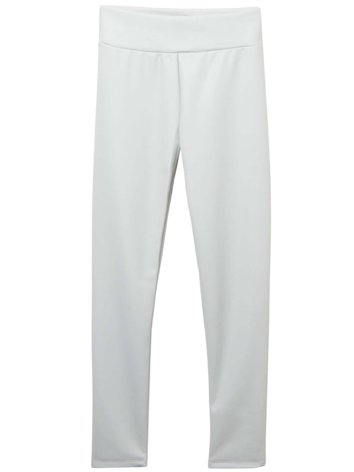 Calça Skinny Térmica Efeito Couro - Branco