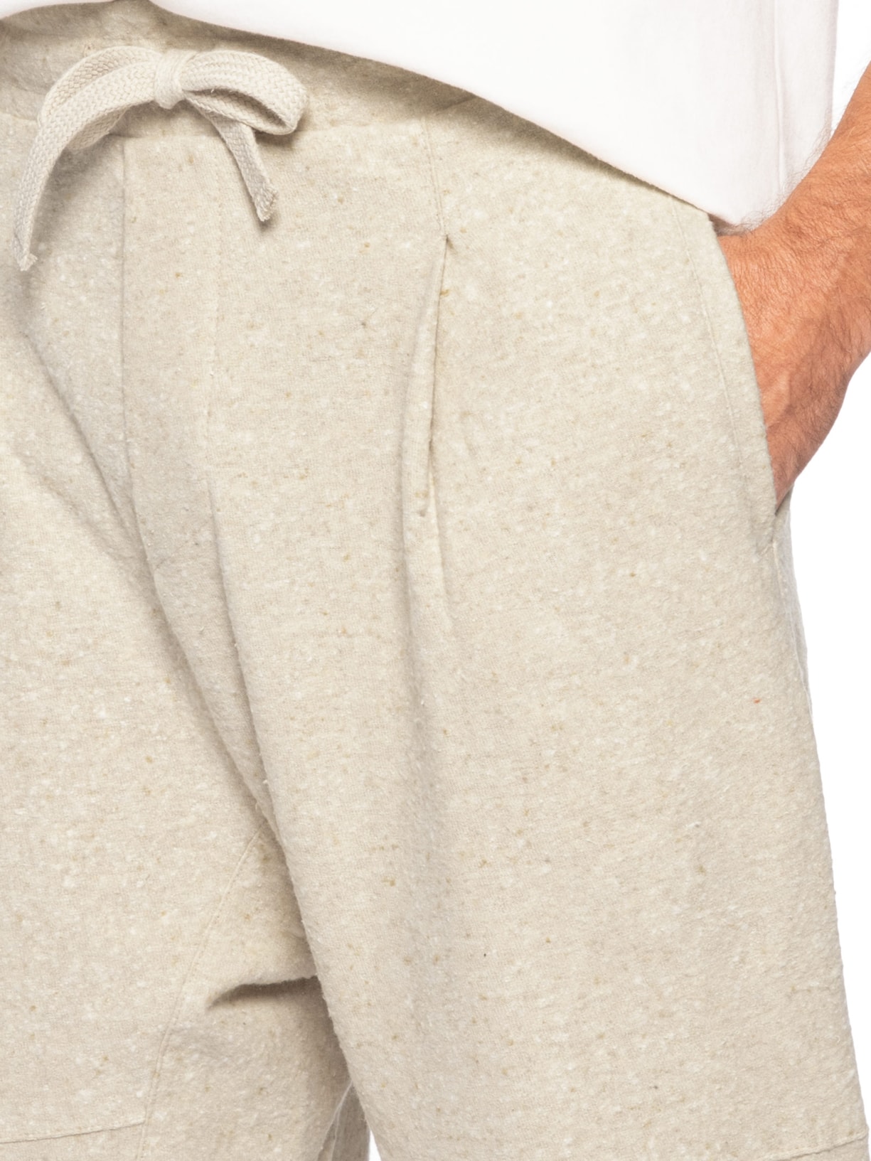 Calça Slim Jeans Masculina Eco Touch Bege Osklen