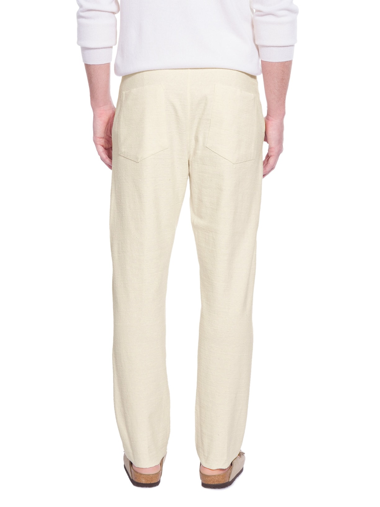 Calça Slim Masculina Rustic E-basics Bege Osklen
