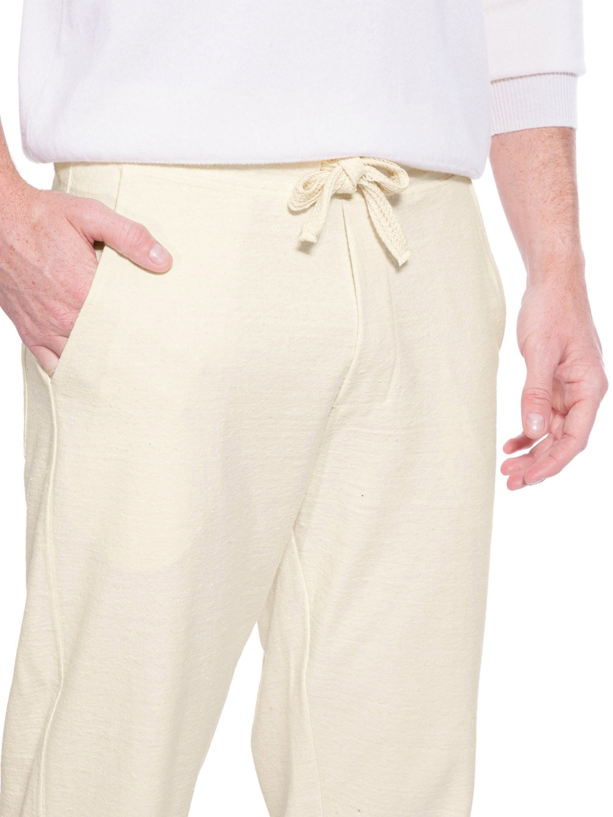 Calça Slim Masculina Rustic E-basics Bege Osklen