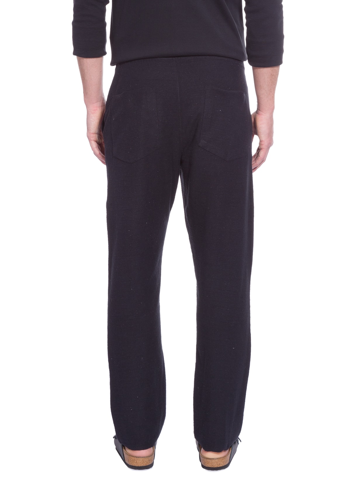 Calça Slim Masculina Rustic E-basics Preto Osklen