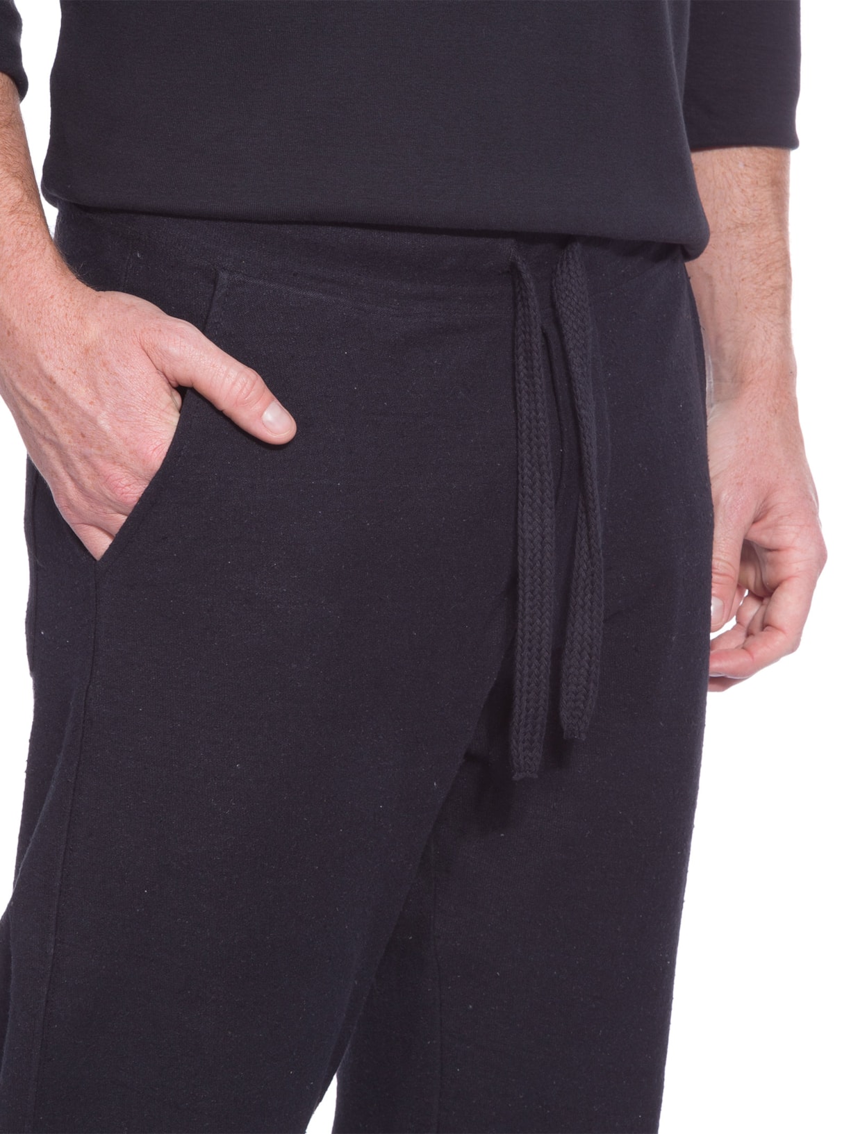 Calça Slim Masculina Rustic E-basics Preto Osklen