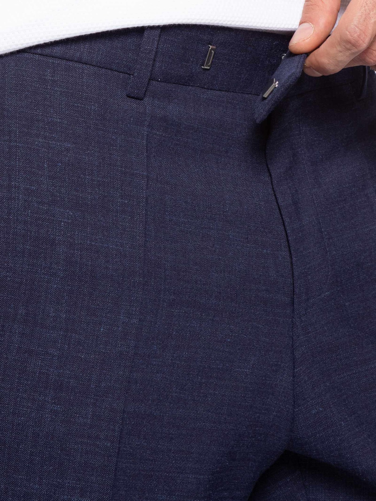 Calça Social Masculina H-Genius Azul Boss