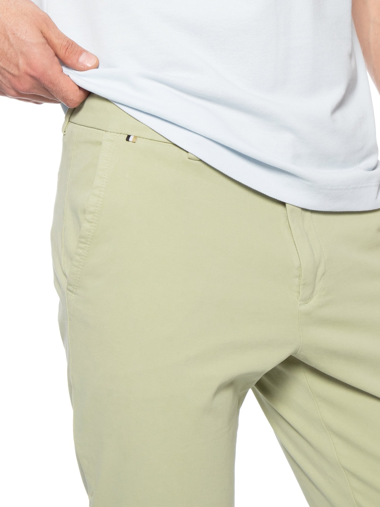 Calça Social Masculina H-Kaiton 01 Bege Boss