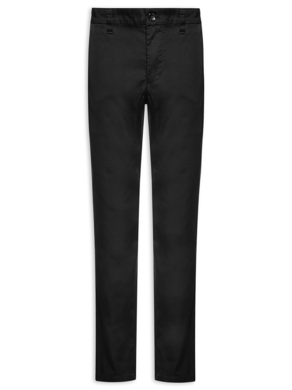 Calça Social Masculina Stretch Chino - Preto
